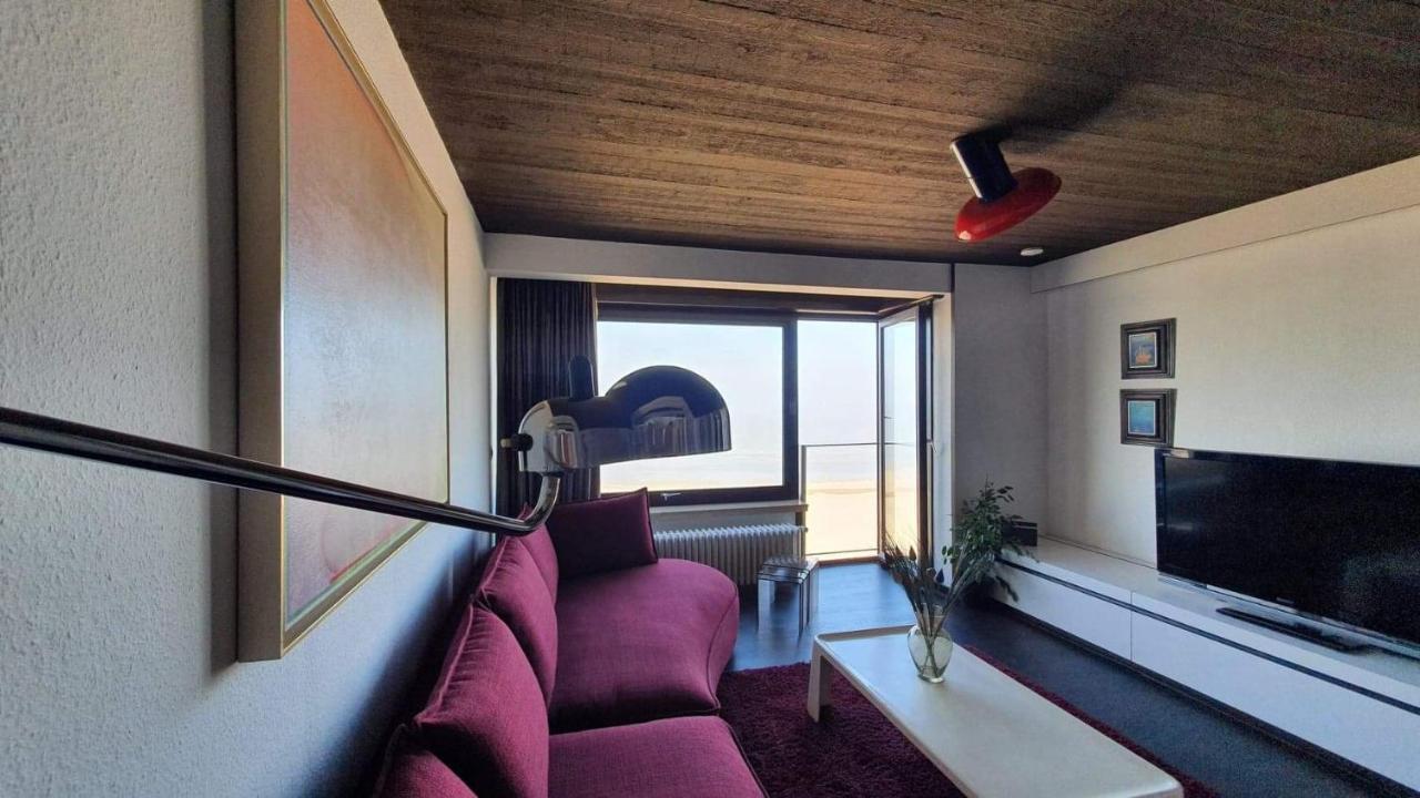 Modern Appartement Met Frontaal Zeezicht En Prive Parking Knokke-Heist Exteriör bild